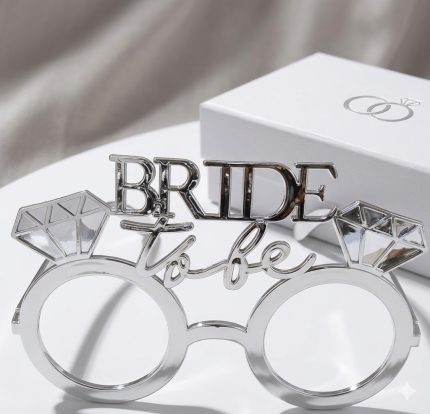 Silver Bride To Be Taşlı Parti Gözlüğü – Bekarlığa Veda Aksesuarı