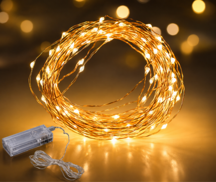 5 Metre Peri LED Işık – Dekoratif Tel LED Aydınlatma | Gün Işığı Ambiyans Işığı