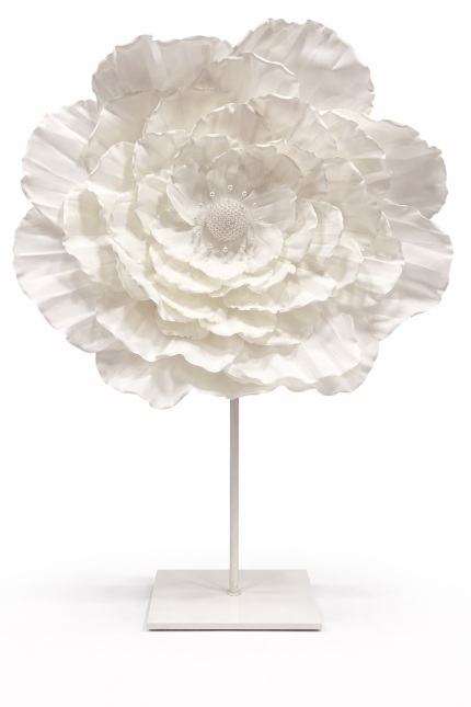 Beyaz Dev Dekoratif Çiçek – Ayaklı Büyük Boy Yapay Çiçek & Organizasyon Süsü